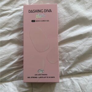 Dashing Diva Glaze Pink LED Semi-Cured Gel